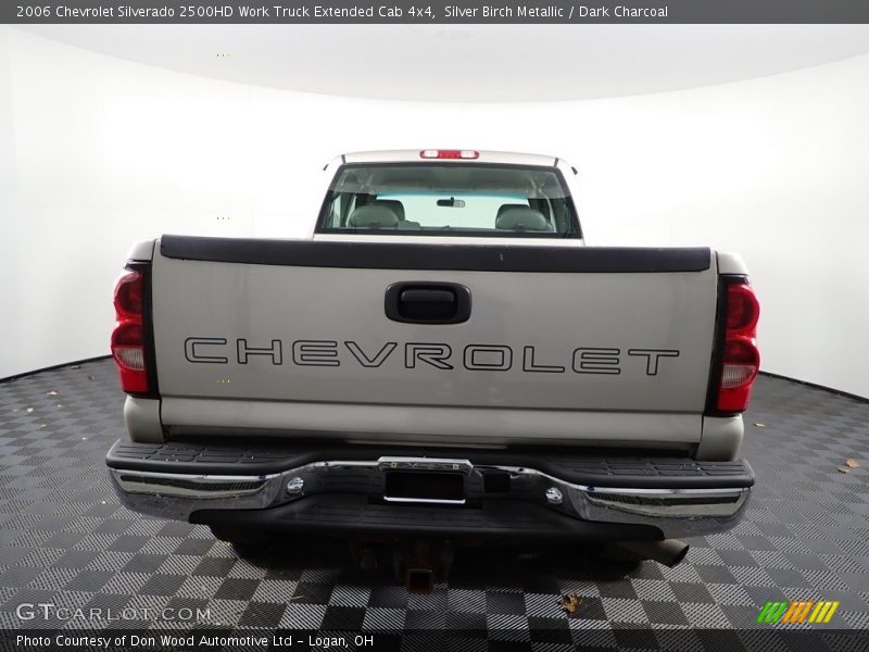 Silver Birch Metallic / Dark Charcoal 2006 Chevrolet Silverado 2500HD Work Truck Extended Cab 4x4