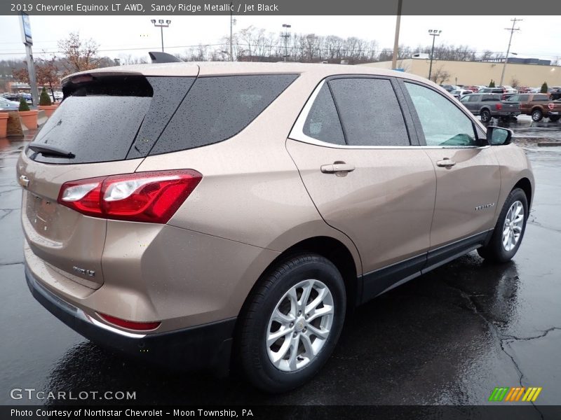 Sandy Ridge Metallic / Jet Black 2019 Chevrolet Equinox LT AWD