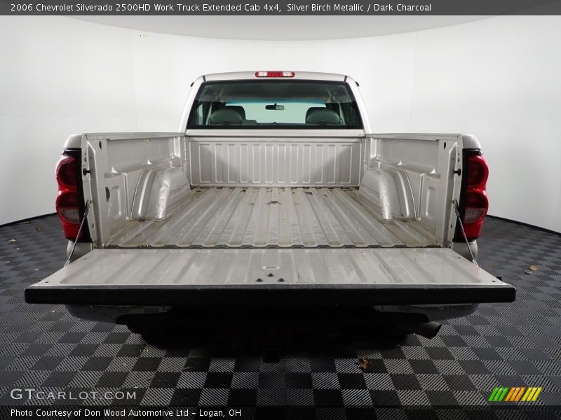 Silver Birch Metallic / Dark Charcoal 2006 Chevrolet Silverado 2500HD Work Truck Extended Cab 4x4