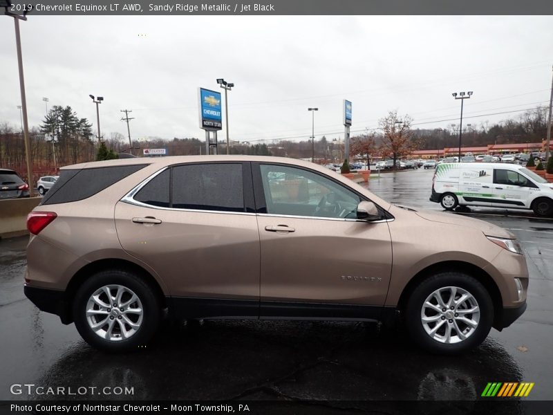 Sandy Ridge Metallic / Jet Black 2019 Chevrolet Equinox LT AWD