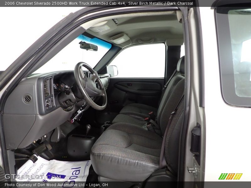 Silver Birch Metallic / Dark Charcoal 2006 Chevrolet Silverado 2500HD Work Truck Extended Cab 4x4