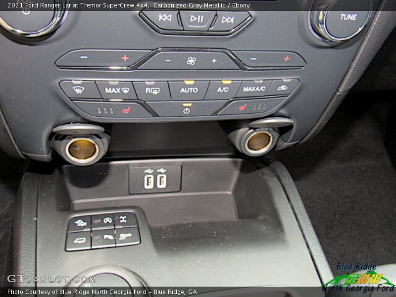 Carbonized Gray Metallic / Ebony 2021 Ford Ranger Lariat Tremor SuperCrew 4x4