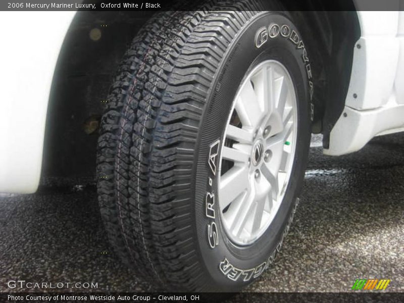 Oxford White / Black 2006 Mercury Mariner Luxury