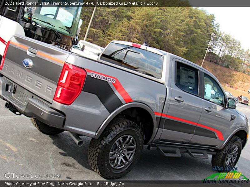 Carbonized Gray Metallic / Ebony 2021 Ford Ranger Lariat Tremor SuperCrew 4x4