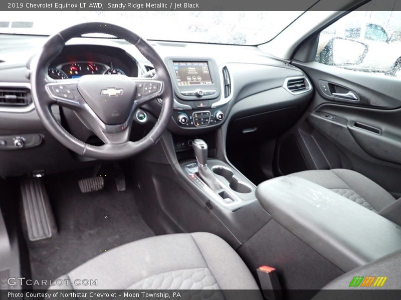 Sandy Ridge Metallic / Jet Black 2019 Chevrolet Equinox LT AWD