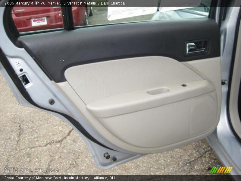 Silver Frost Metallic / Dark Charcoal 2006 Mercury Milan V6 Premier