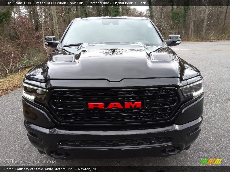  2022 1500 Limited RED Edition Crew Cab Diamond Black Crystal Pearl