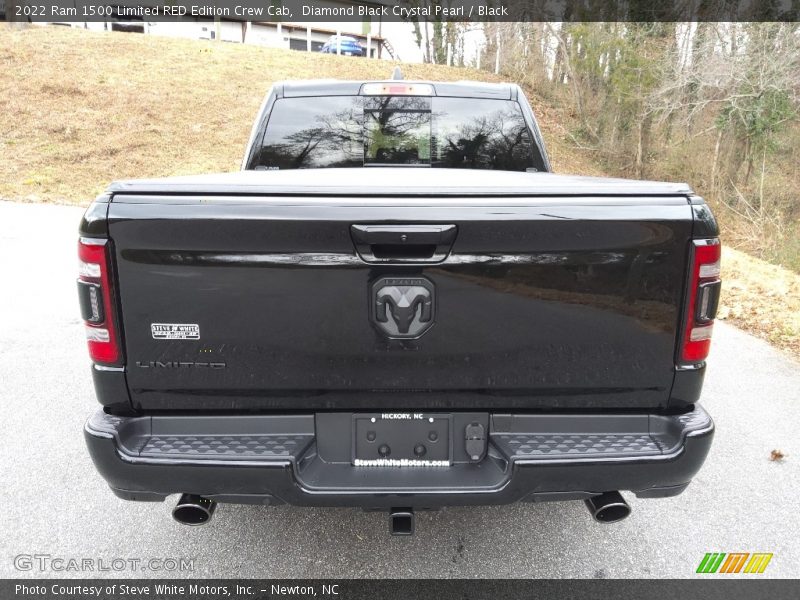 Exhaust of 2022 1500 Limited RED Edition Crew Cab