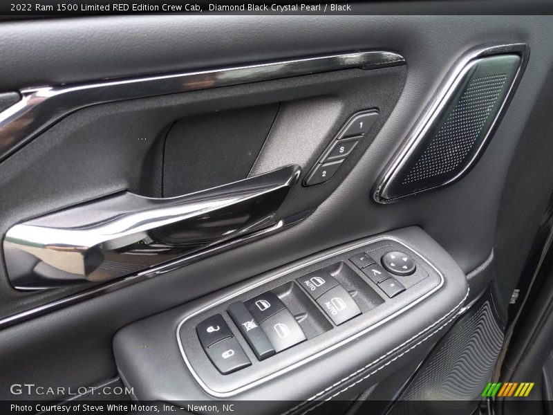 Controls of 2022 1500 Limited RED Edition Crew Cab