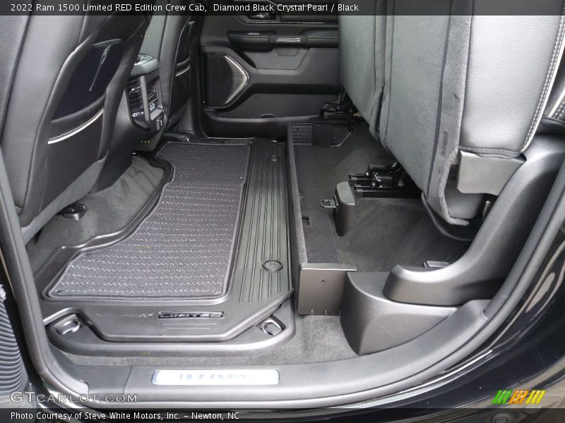 Rear Seat of 2022 1500 Limited RED Edition Crew Cab
