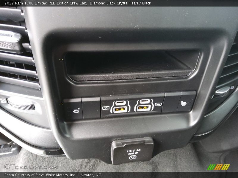 Diamond Black Crystal Pearl / Black 2022 Ram 1500 Limited RED Edition Crew Cab
