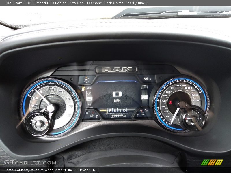  2022 1500 Limited RED Edition Crew Cab Limited RED Edition Crew Cab Gauges