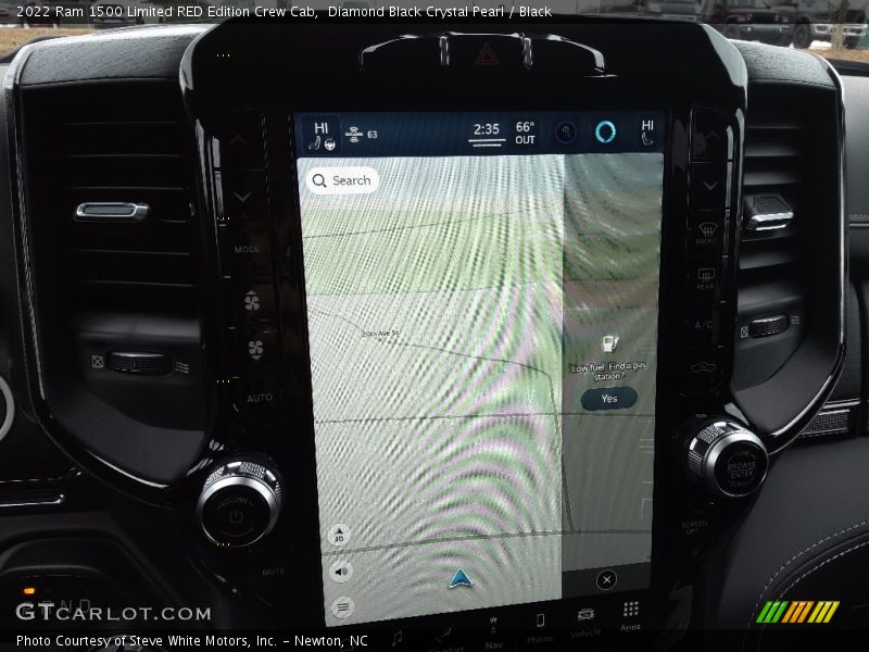 Navigation of 2022 1500 Limited RED Edition Crew Cab