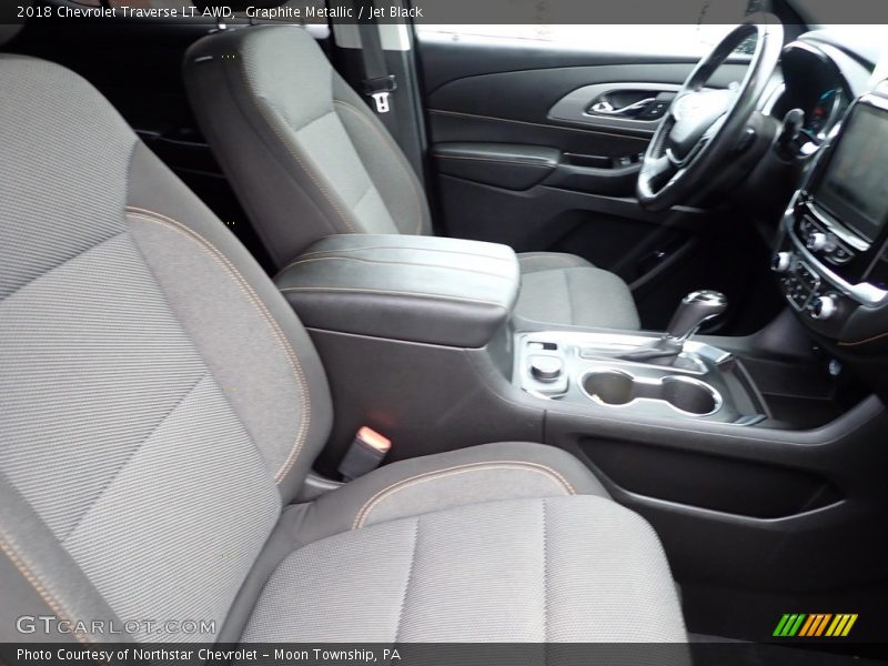 Graphite Metallic / Jet Black 2018 Chevrolet Traverse LT AWD