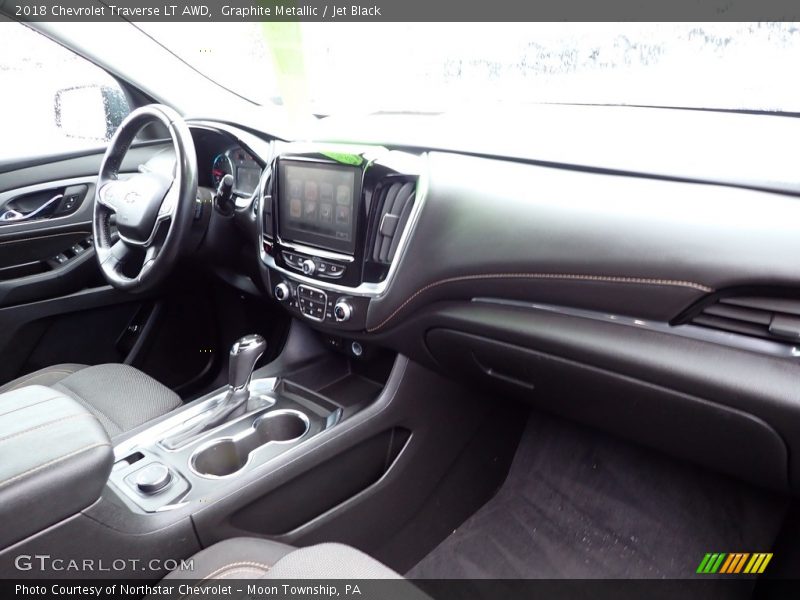 Graphite Metallic / Jet Black 2018 Chevrolet Traverse LT AWD