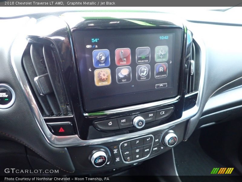 Graphite Metallic / Jet Black 2018 Chevrolet Traverse LT AWD