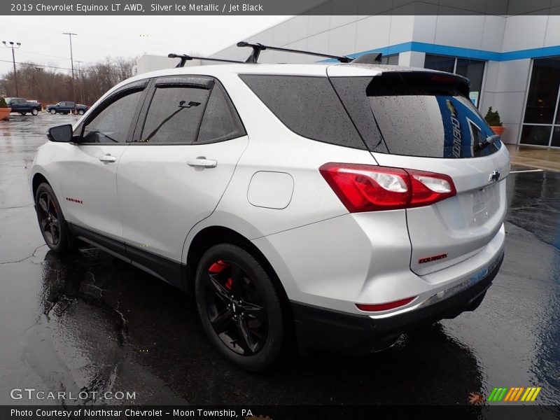 Silver Ice Metallic / Jet Black 2019 Chevrolet Equinox LT AWD