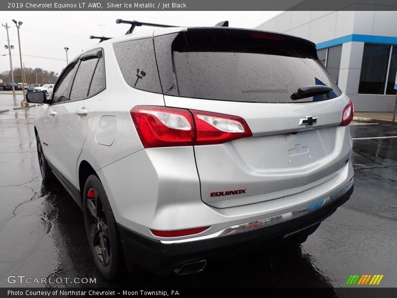 Silver Ice Metallic / Jet Black 2019 Chevrolet Equinox LT AWD