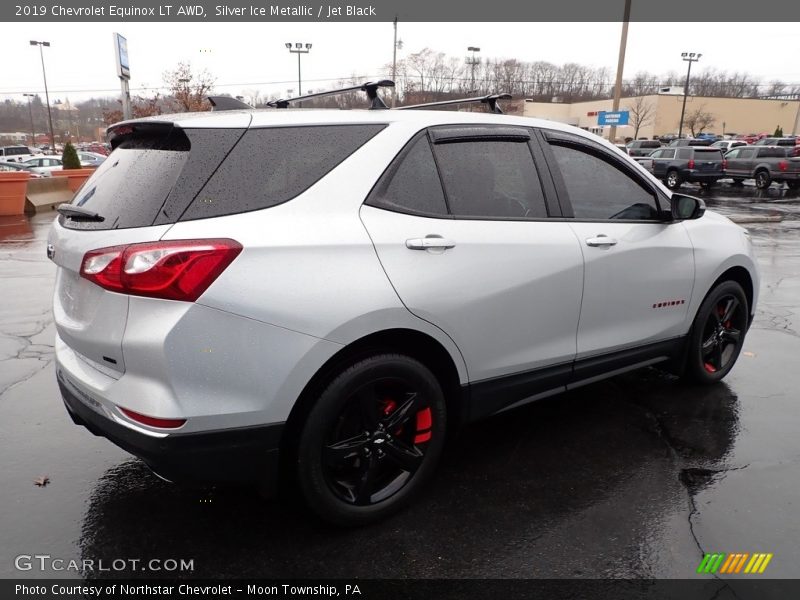 Silver Ice Metallic / Jet Black 2019 Chevrolet Equinox LT AWD