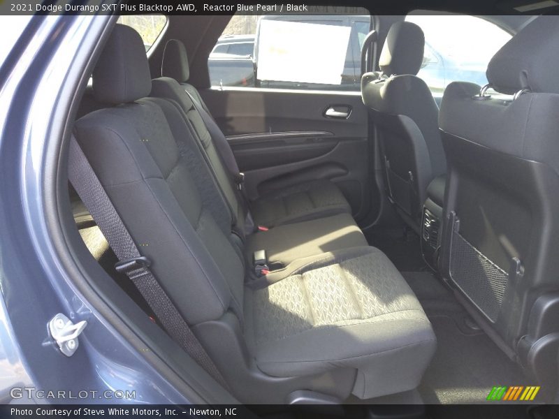 Reactor Blue Pearl / Black 2021 Dodge Durango SXT Plus Blacktop AWD