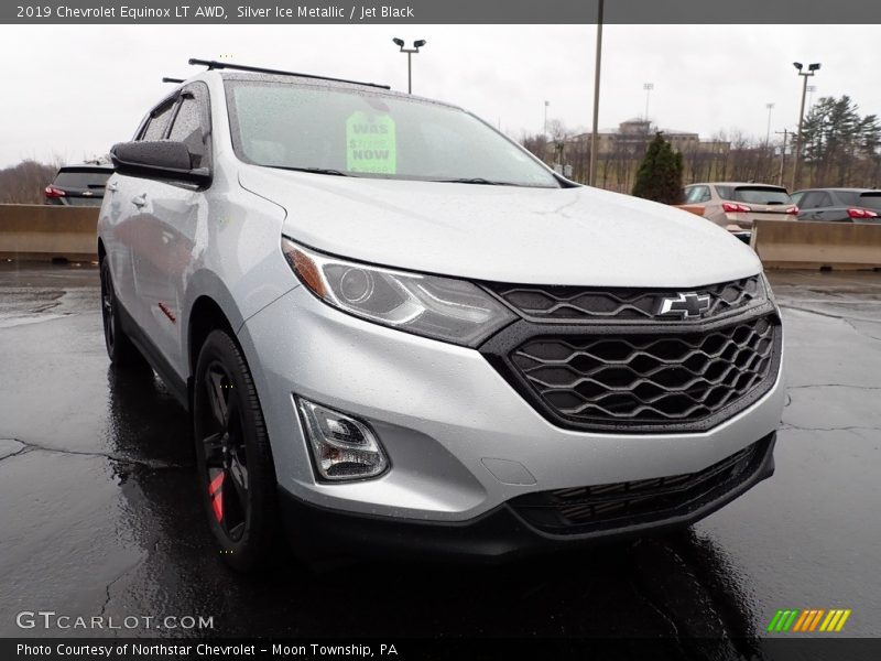 Silver Ice Metallic / Jet Black 2019 Chevrolet Equinox LT AWD