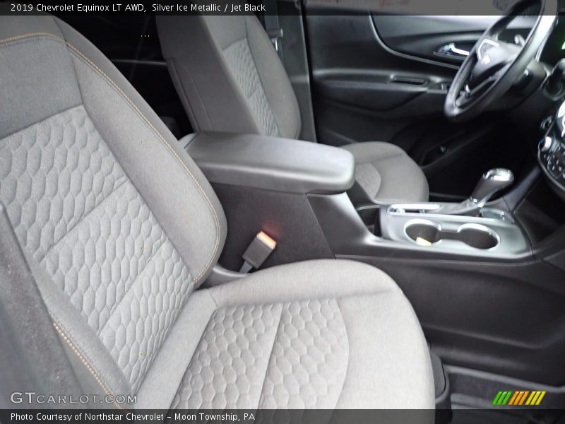 Silver Ice Metallic / Jet Black 2019 Chevrolet Equinox LT AWD