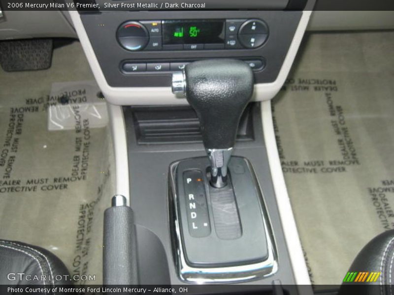 Silver Frost Metallic / Dark Charcoal 2006 Mercury Milan V6 Premier