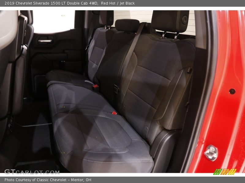 Red Hot / Jet Black 2019 Chevrolet Silverado 1500 LT Double Cab 4WD