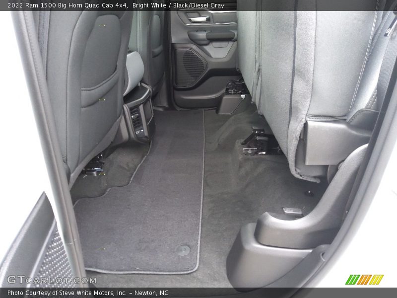 Bright White / Black/Diesel Gray 2022 Ram 1500 Big Horn Quad Cab 4x4