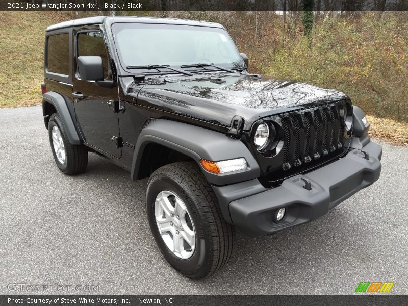 Front 3/4 View of 2021 Wrangler Sport 4x4
