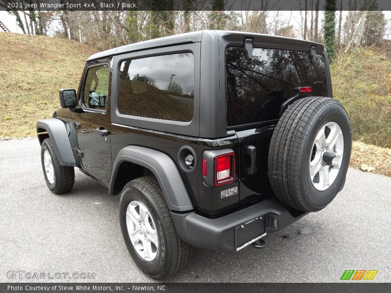 Black / Black 2021 Jeep Wrangler Sport 4x4