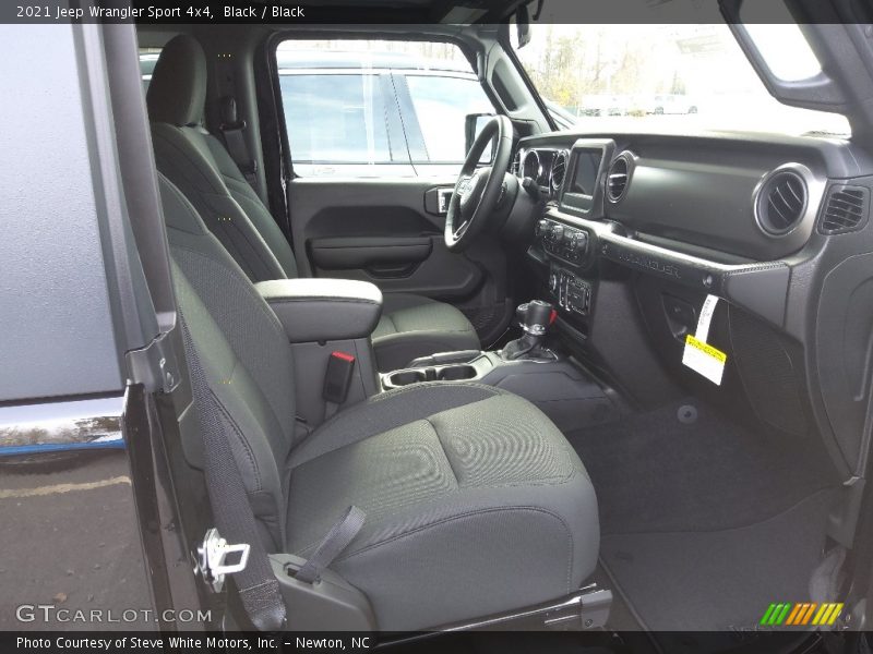 Black / Black 2021 Jeep Wrangler Sport 4x4