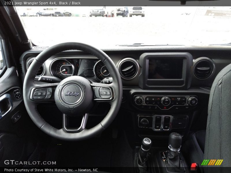 Black / Black 2021 Jeep Wrangler Sport 4x4