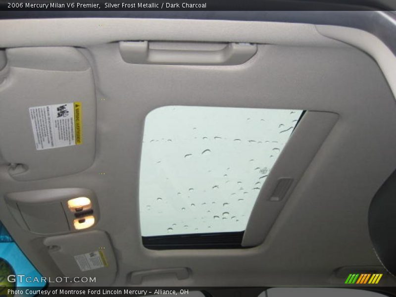 Silver Frost Metallic / Dark Charcoal 2006 Mercury Milan V6 Premier
