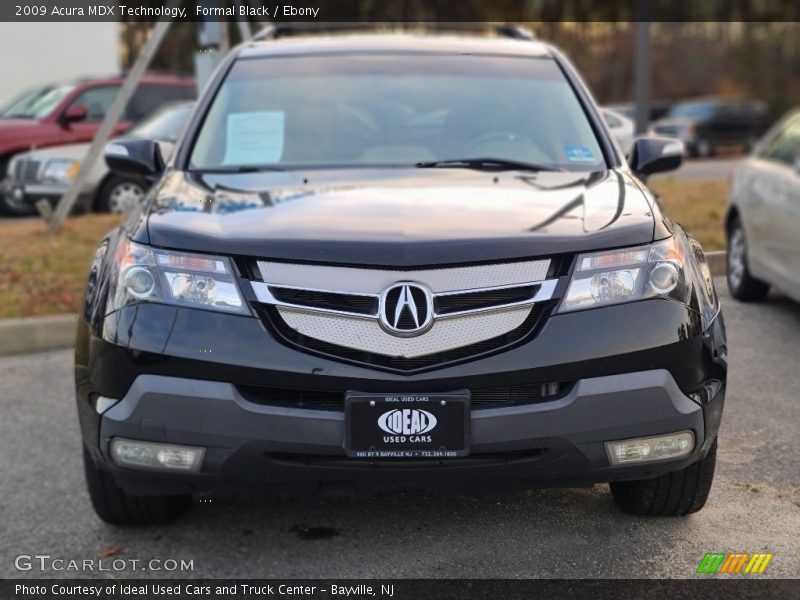 Formal Black / Ebony 2009 Acura MDX Technology