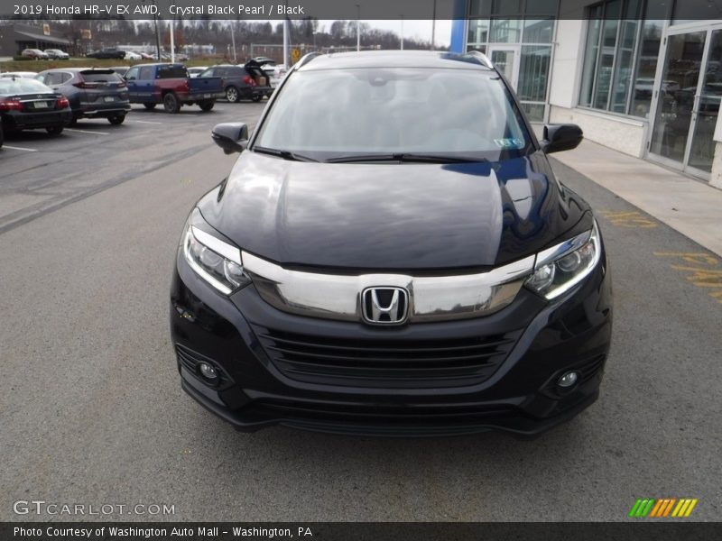 Crystal Black Pearl / Black 2019 Honda HR-V EX AWD