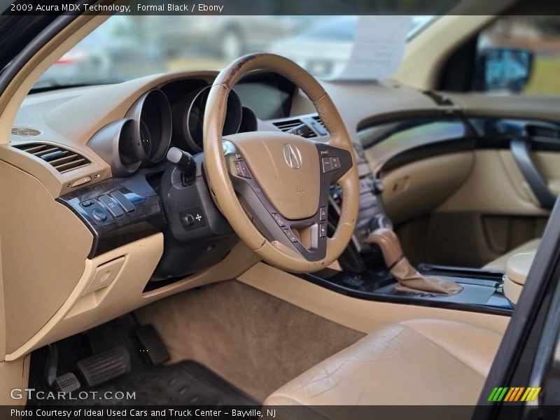 Formal Black / Ebony 2009 Acura MDX Technology