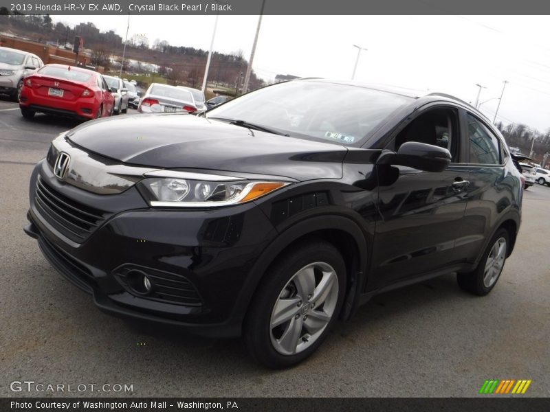 Crystal Black Pearl / Black 2019 Honda HR-V EX AWD