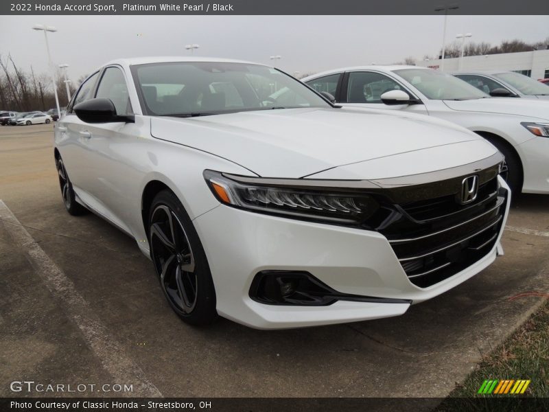 Front 3/4 View of 2022 Accord Sport
