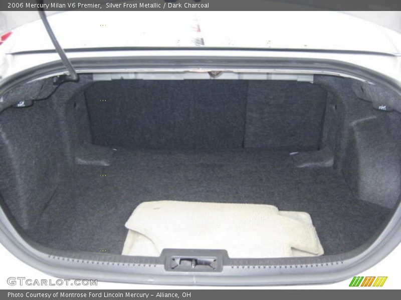 Silver Frost Metallic / Dark Charcoal 2006 Mercury Milan V6 Premier