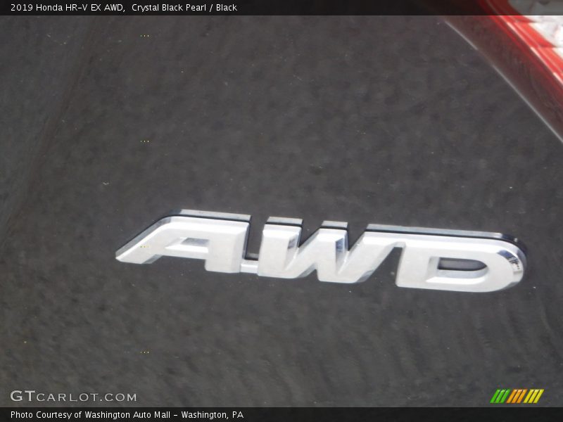 Crystal Black Pearl / Black 2019 Honda HR-V EX AWD