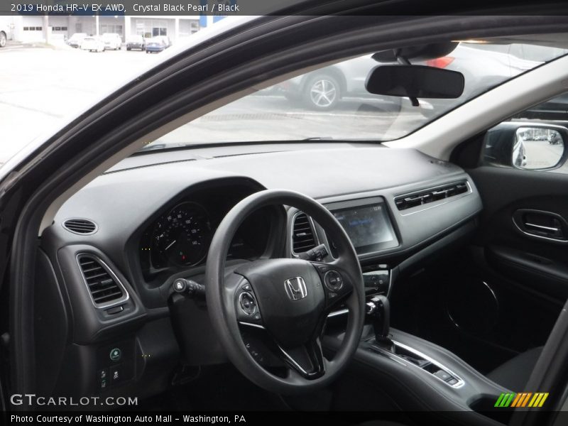 Crystal Black Pearl / Black 2019 Honda HR-V EX AWD