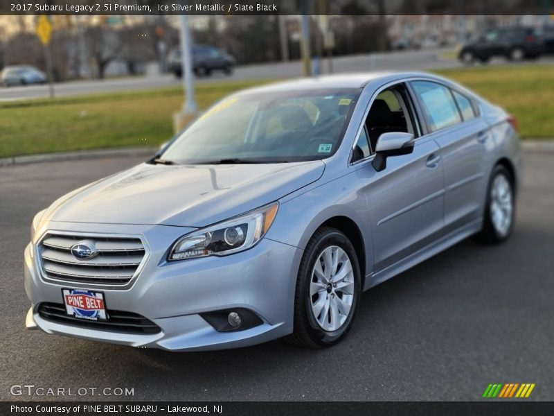 Ice Silver Metallic / Slate Black 2017 Subaru Legacy 2.5i Premium