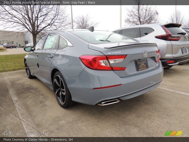 Sonic Gray Pearl / Black 2022 Honda Accord Sport Special Edition