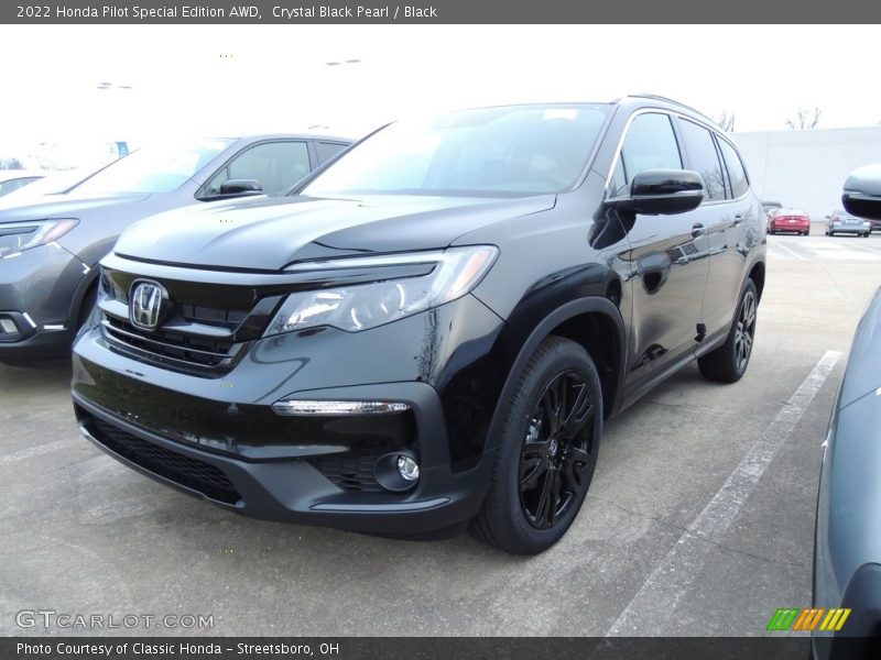 Crystal Black Pearl / Black 2022 Honda Pilot Special Edition AWD