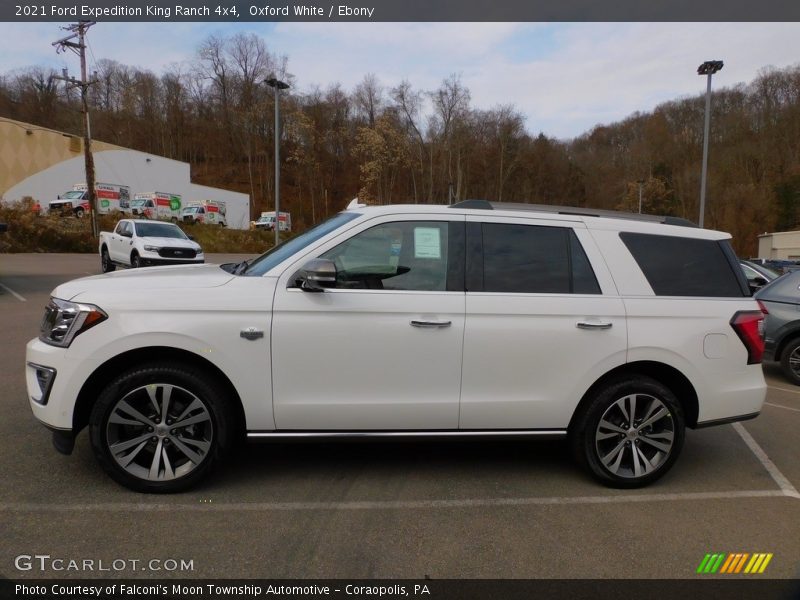 Oxford White / Ebony 2021 Ford Expedition King Ranch 4x4