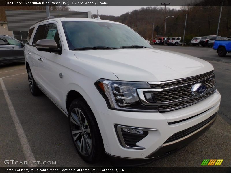 Oxford White / Ebony 2021 Ford Expedition King Ranch 4x4