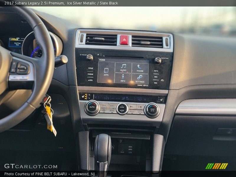 Ice Silver Metallic / Slate Black 2017 Subaru Legacy 2.5i Premium