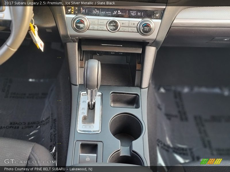 Ice Silver Metallic / Slate Black 2017 Subaru Legacy 2.5i Premium