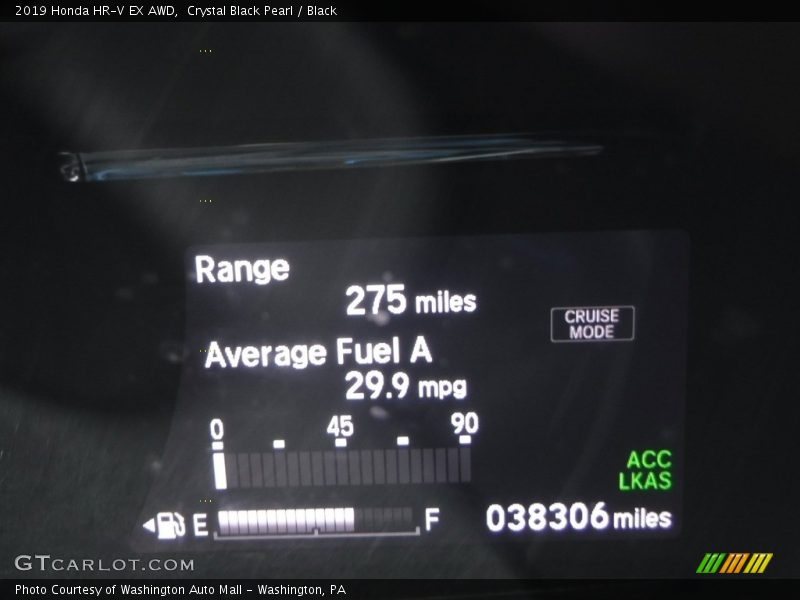 Crystal Black Pearl / Black 2019 Honda HR-V EX AWD